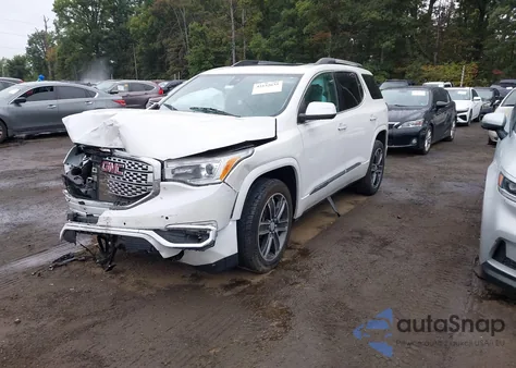2018 GMC Acadia Denali из США, поврежденный, VIN 1GKKNXLSXJZ158797
